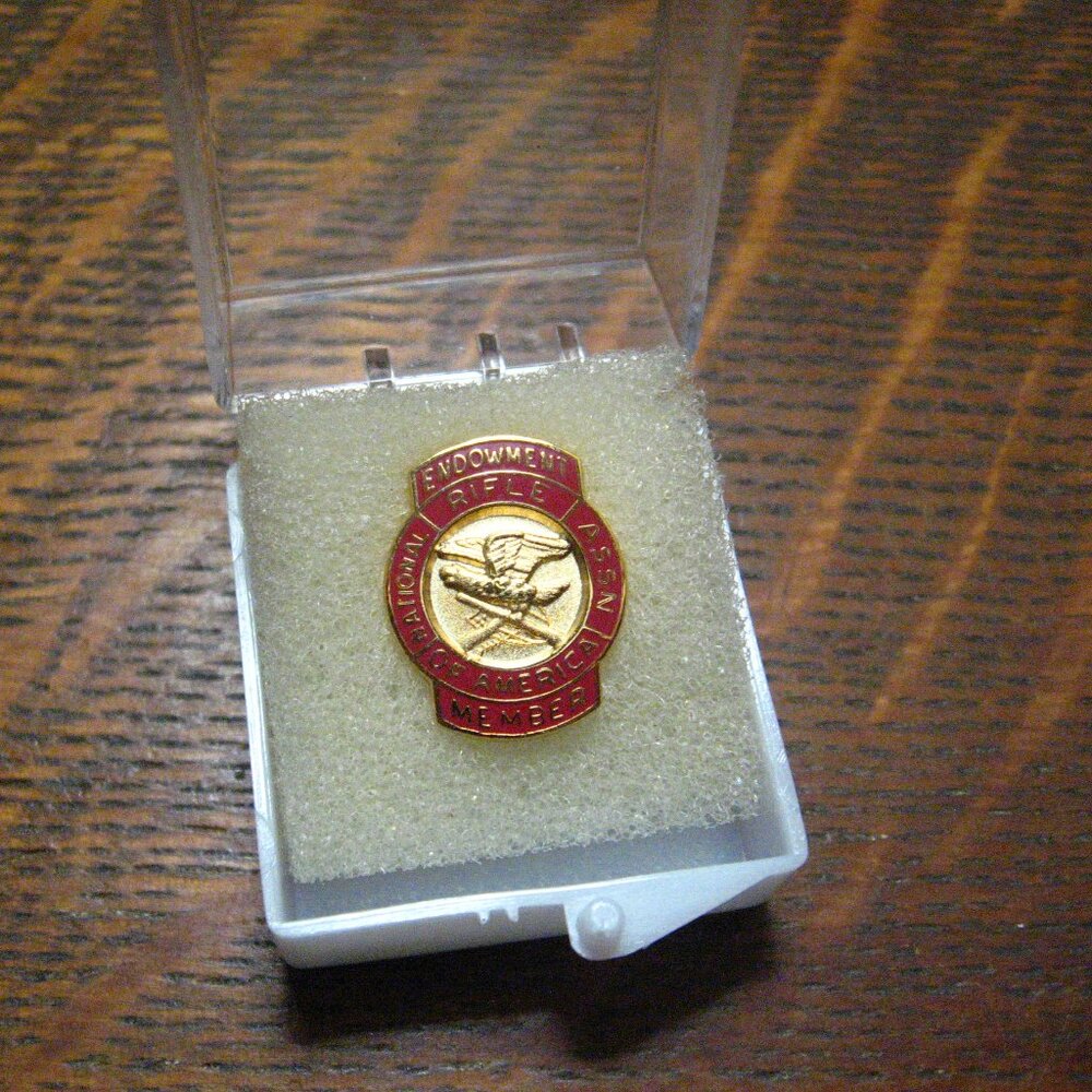 National Rifle Association Vintage Lapel Pin Tie Tack